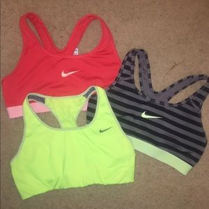 YELLOW SPORTS BRA ONLY